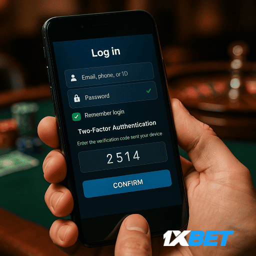 Figura 2 do login da 1XBET